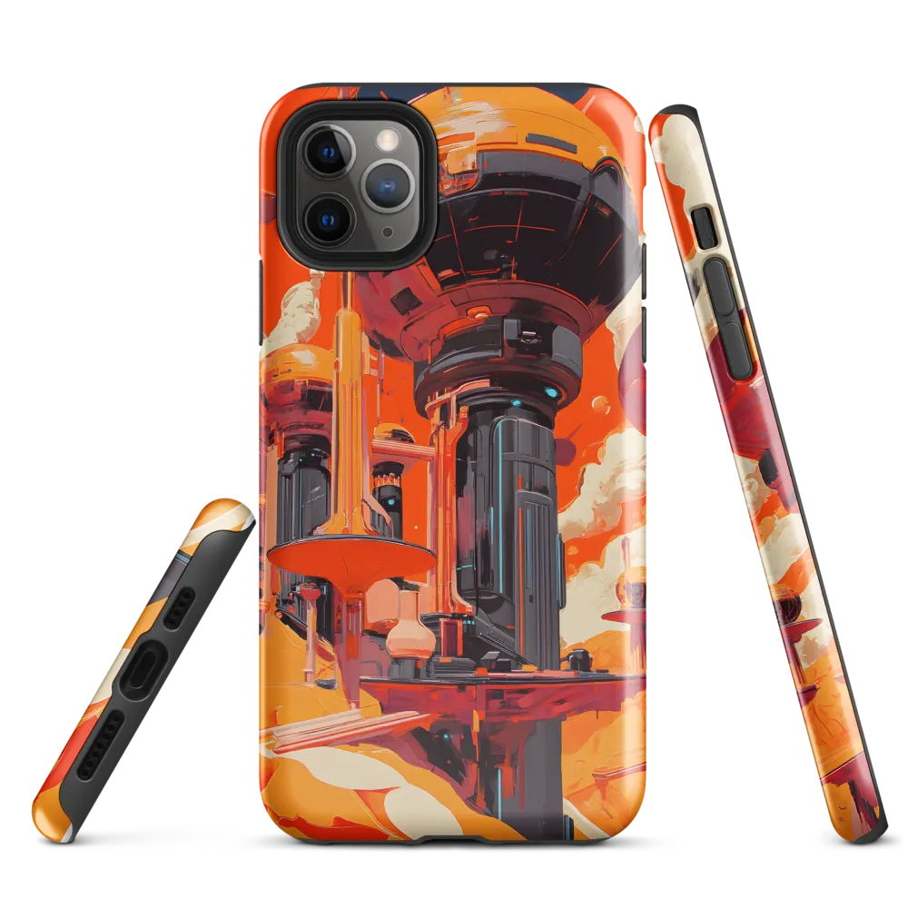 Celestial Towers of Tomorrow | Phone Case |  11 Pro Max | Tough Case | Glossy