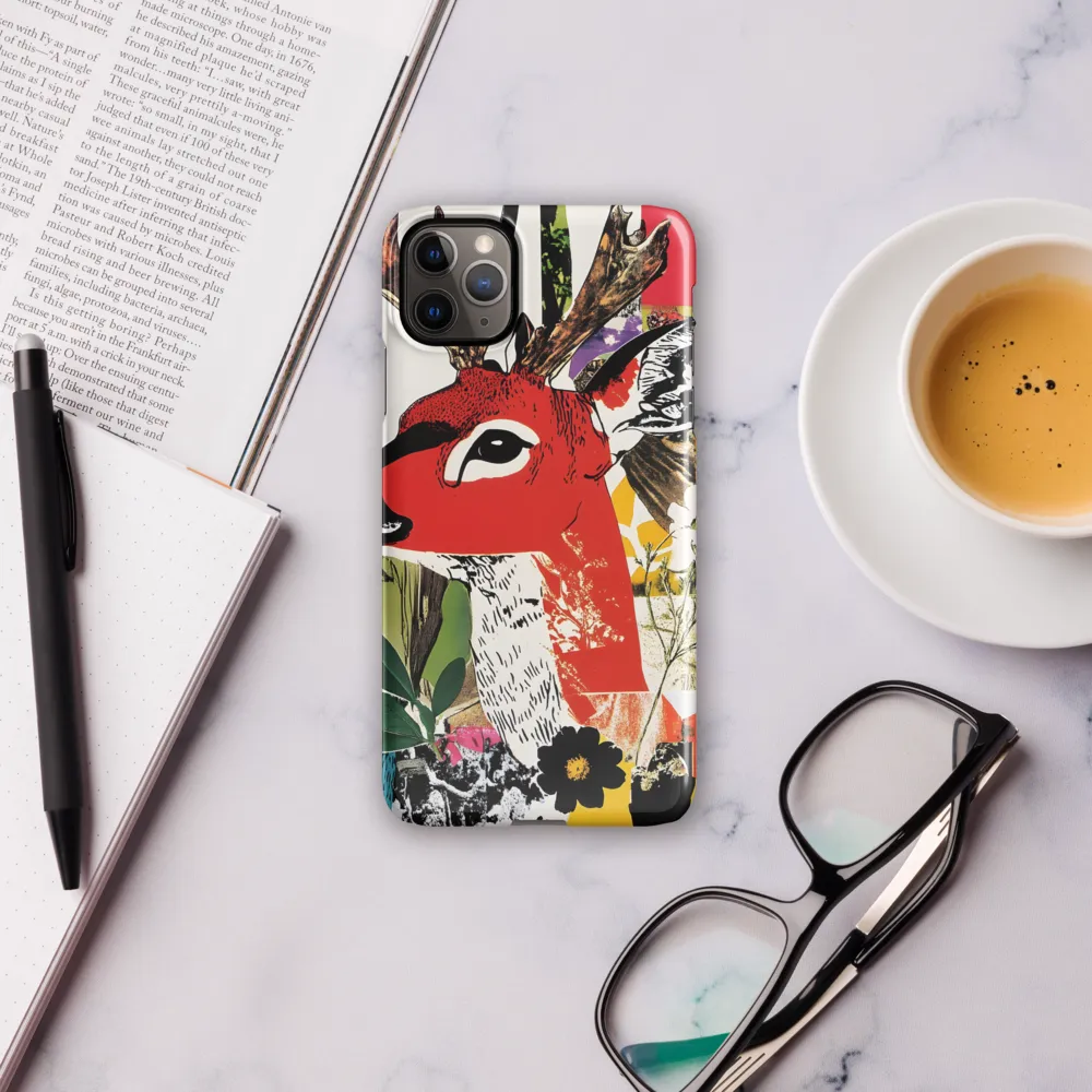 Vibrant Harmony: The Deer in Nature | Phone Case |  11 Pro Max | Snap Case | Glossy