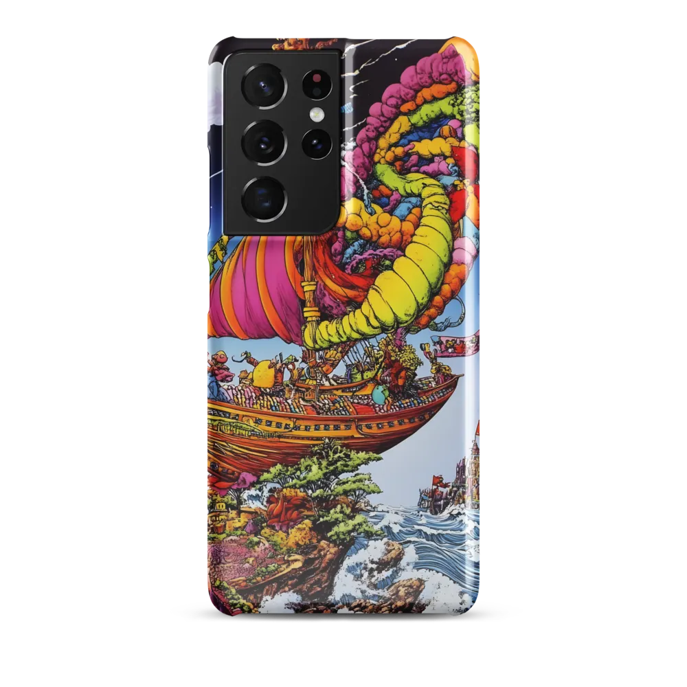 Voyage of Whimsy: A Surreal Sailor's Dream | Phone Case |  S21 Ultra | Snap Case | Glossy