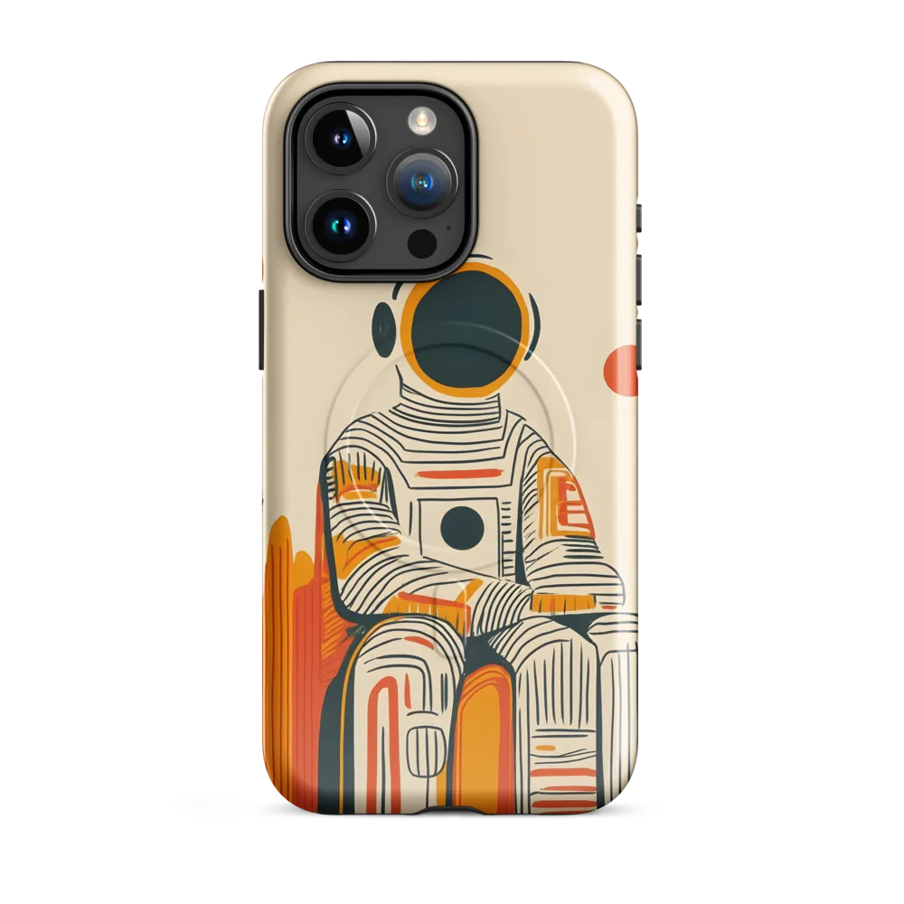 Contemplation of the Stars | Phone Case |  15 Pro Max | MagSafe® Tough Case | Glossy