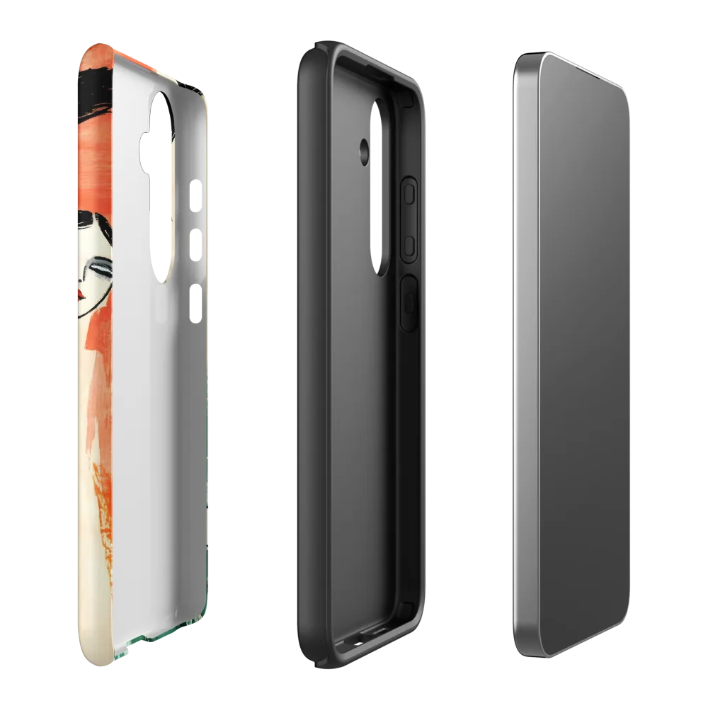 Elegance in Flight | Phone Case |  S24 Plus | Tough Case | Matte