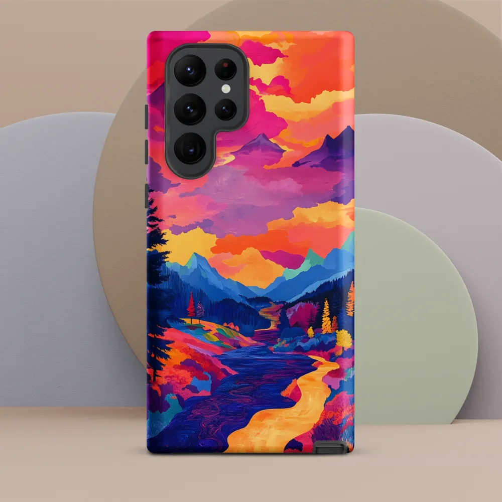 Radiant Serenity: A Surreal Landscape