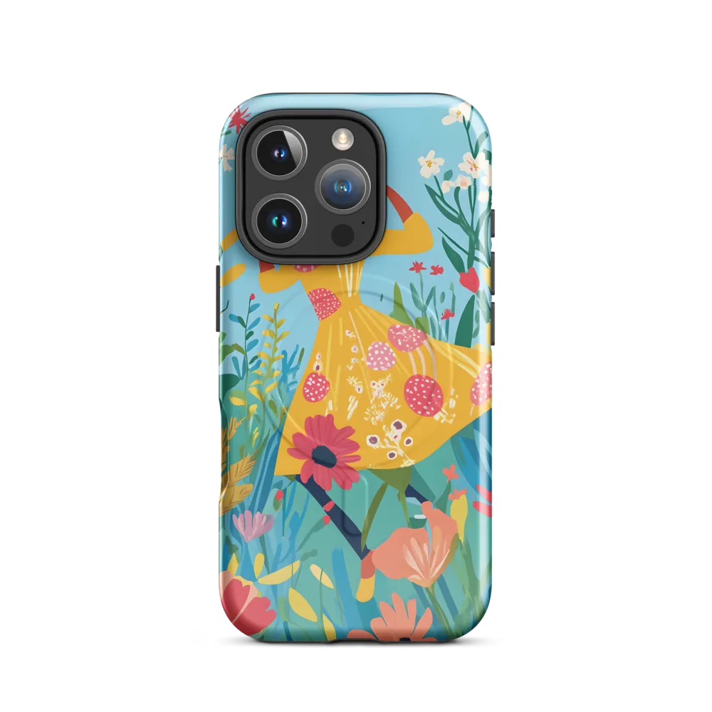 Dancing Among Blossoms | Phone Case |  16 Pro | MagSafe® Tough Case | Glossy