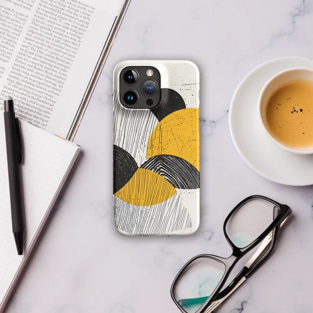 Dynamic Harmony in Black and Yellow