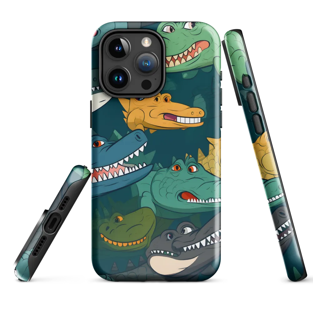 Cheerful Crocodilian Parade