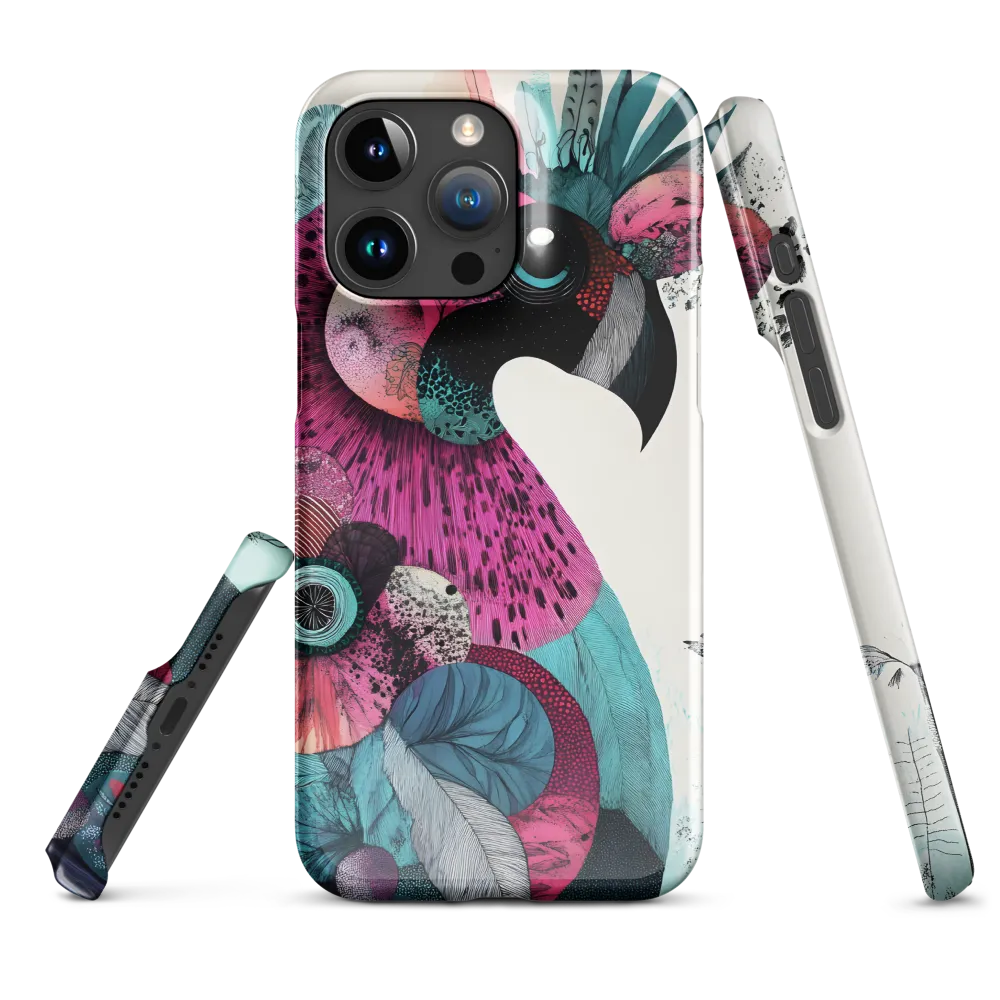 Vibrant Flamingo | Phone Case |  15 Pro Max | Snap Case | Glossy