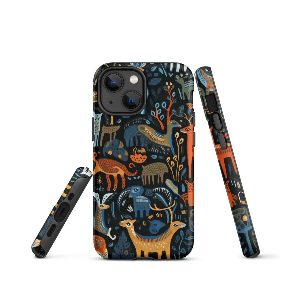 Whimsy in the Wild | Phone Case |  13 mini | Tough Case | Matte