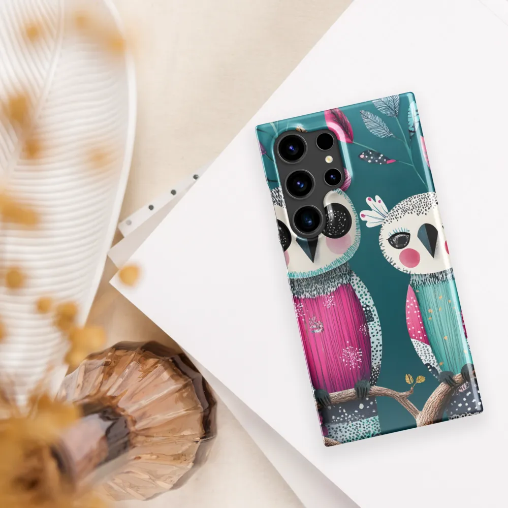 Whimsical Duo: A Celebration of Nature and Color