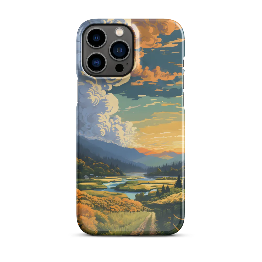 Tranquil Valley at Dusk