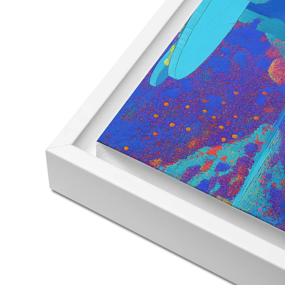 Reflections of Serenity | Canvas with White Frame | 12″×16″