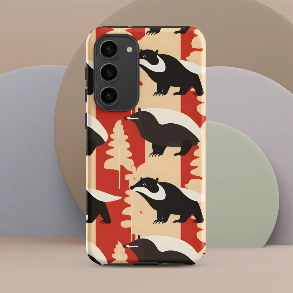 Wildlife Pattern: The Badger Tale