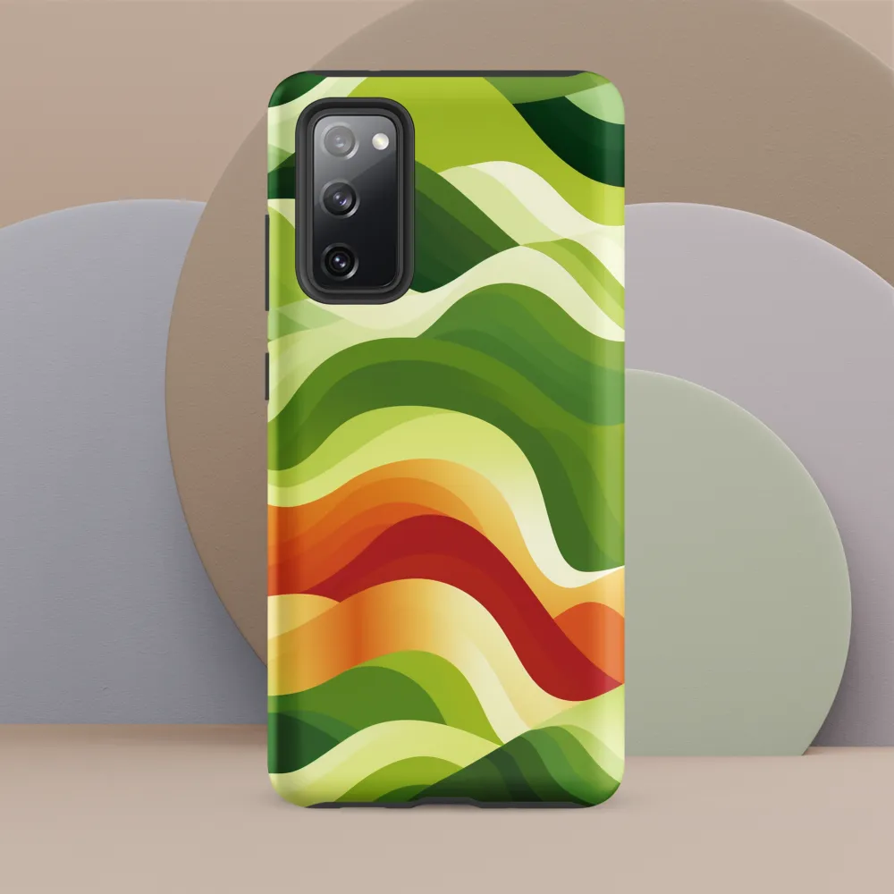 Waves of Nature | Phone Case |  S20 FE | Tough Case | Matte