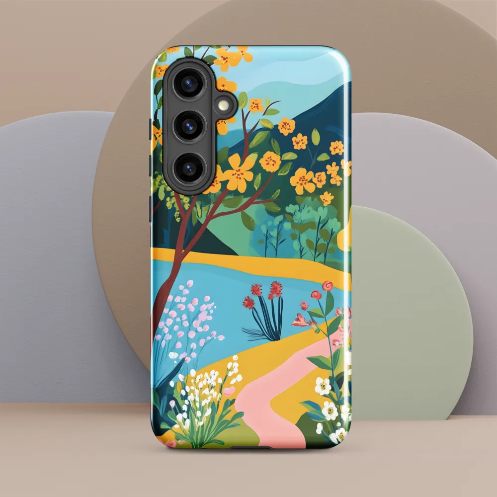 Blossoms by the Tranquil Waters
