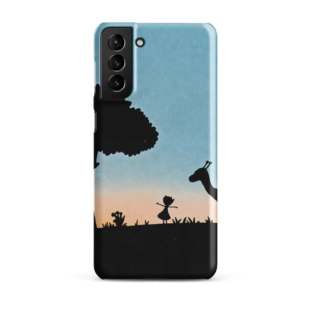Curiosity in the Silhouette | Phone Case |  S21 Plus | Snap Case | Matte