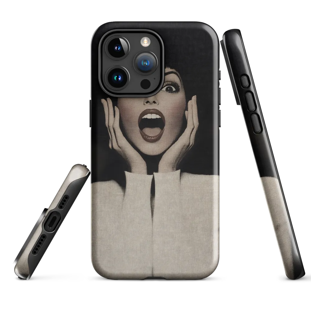 Eloquent Expression | Phone Case |  15 Pro Max | Tough Case | Glossy