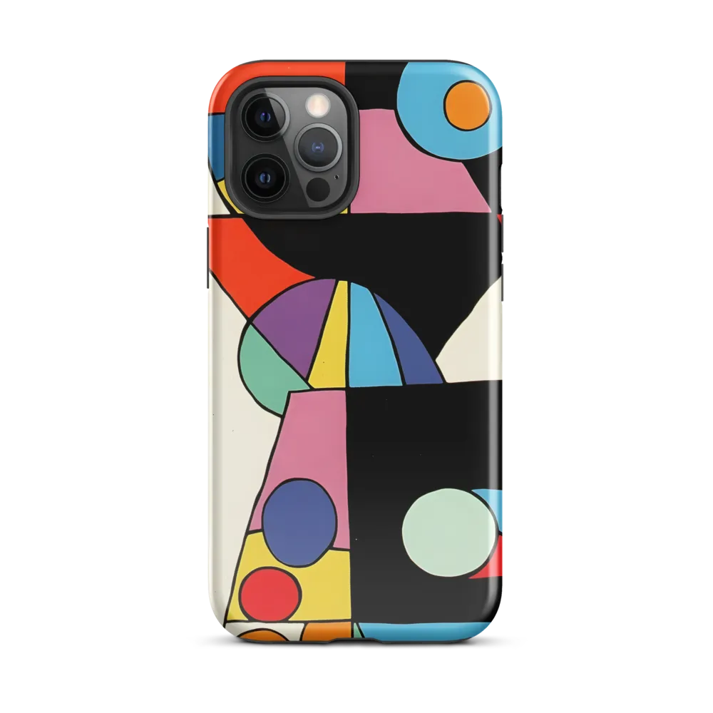 The Play of Shapes | Phone Case |  12 Pro Max | Tough Case | Glossy