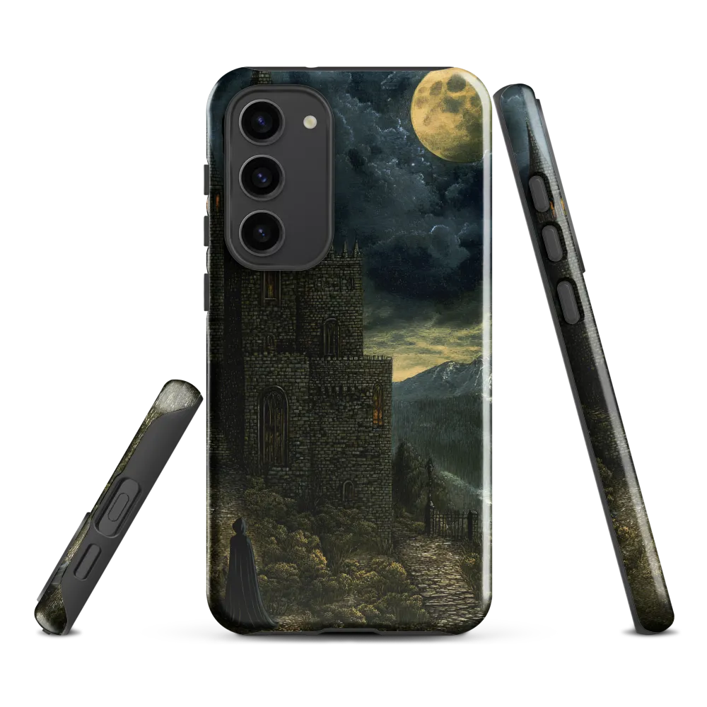 Whispers of the Moonlit Castle | Phone Case |  S23 Plus | Tough Case | Glossy