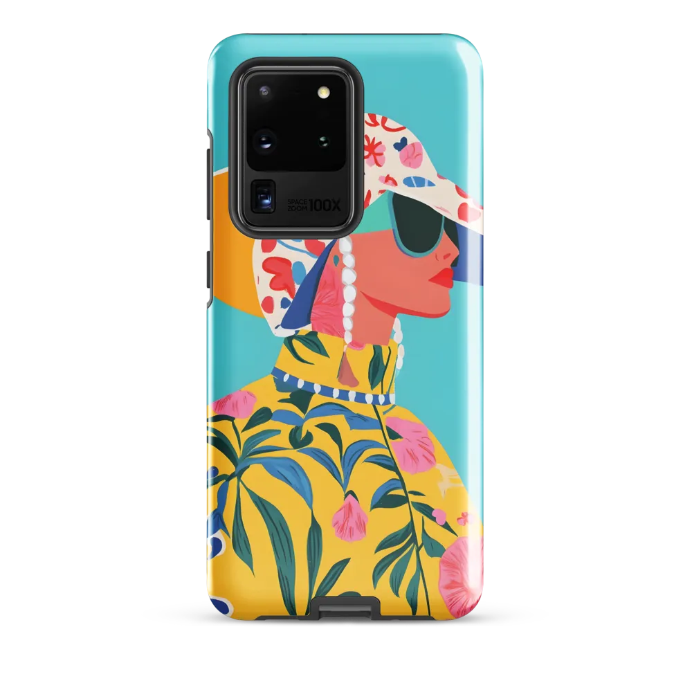 Tropical Confidence: A Fashion Portrait