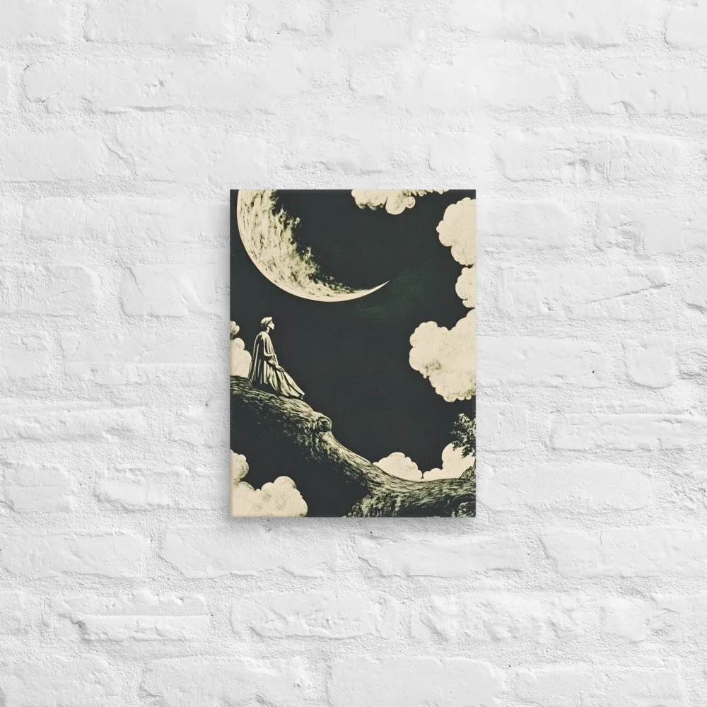 Whispers of the Moon | Canvas | 12″×16″
