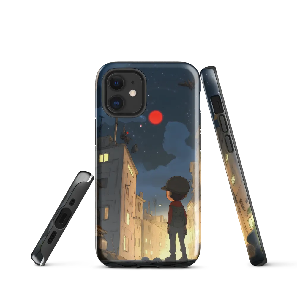 Gaze Towards Tomorrow | Phone Case |  12 mini | Tough Case | Glossy