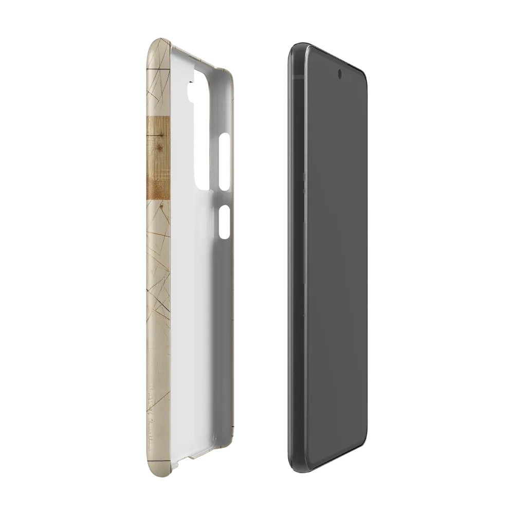 Elegance in Lines | Phone Case |  S21 FE | Snap Case | Matte