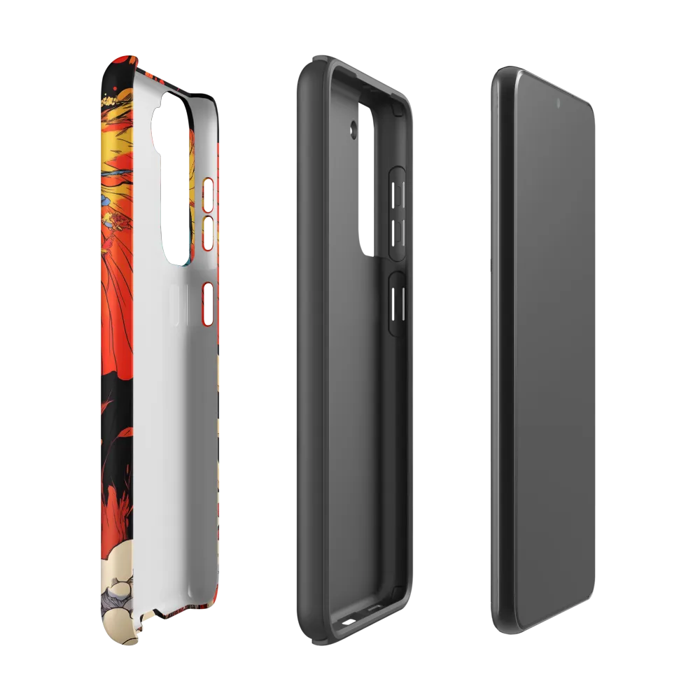 Majesty of the Floral Elephant | Phone Case |  S21 | Tough Case | Matte