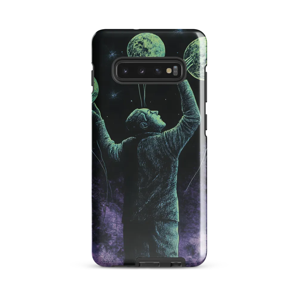 Reaching for the Moons | Phone Case |  S10 Plus | Tough Case | Glossy