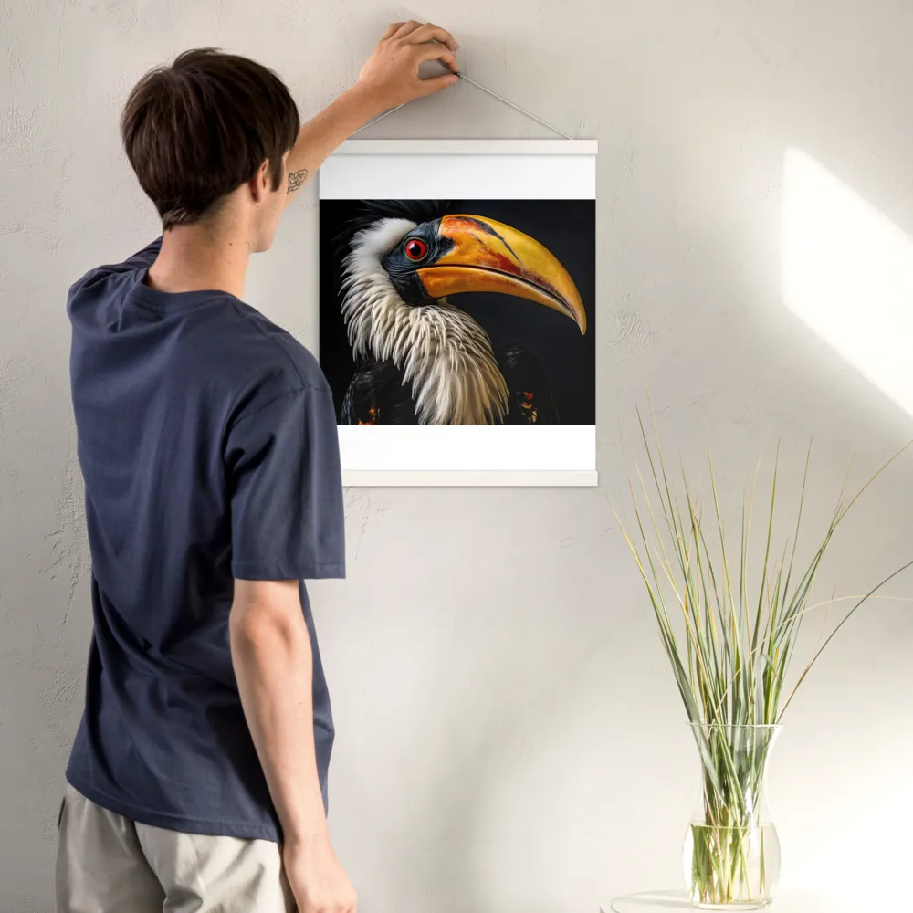 Majestic Hornbill Portrait