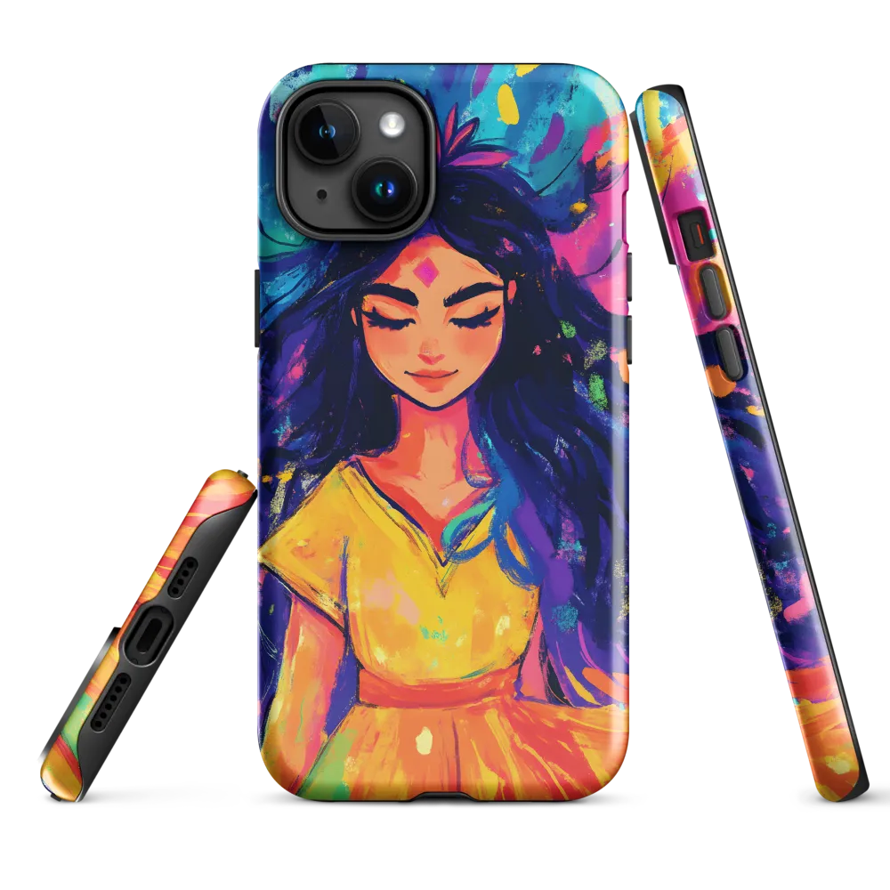 Serenity in Color | Phone Case |  15 Plus | Tough Case | Glossy