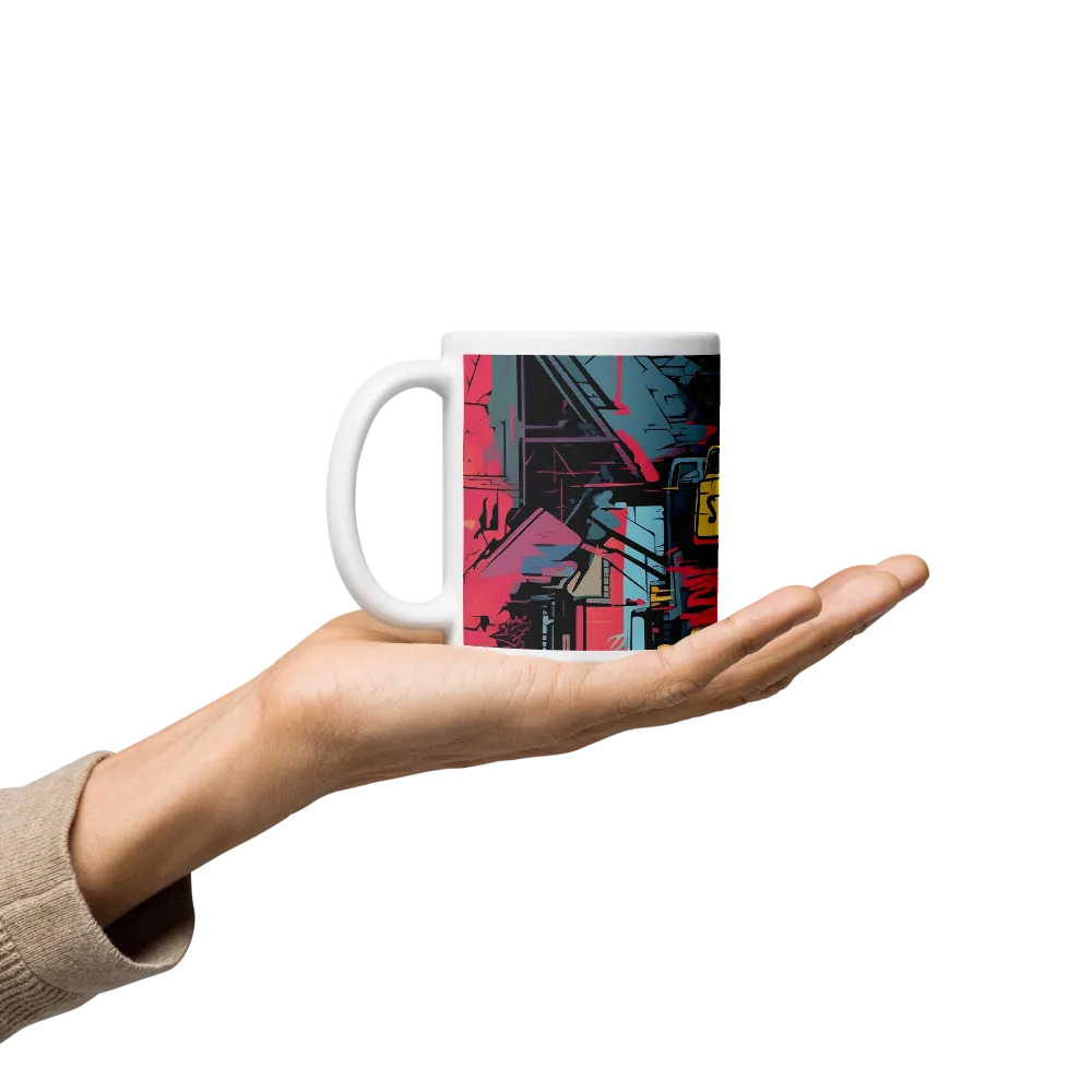 Citybeat: A Neon Dreamscape | Mugs | Multiple Sizes & Colors