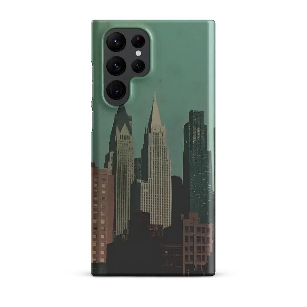Urban Nostalgia: A Retro Cityscape