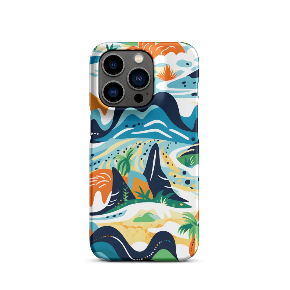 Abstract Tropical Landscape