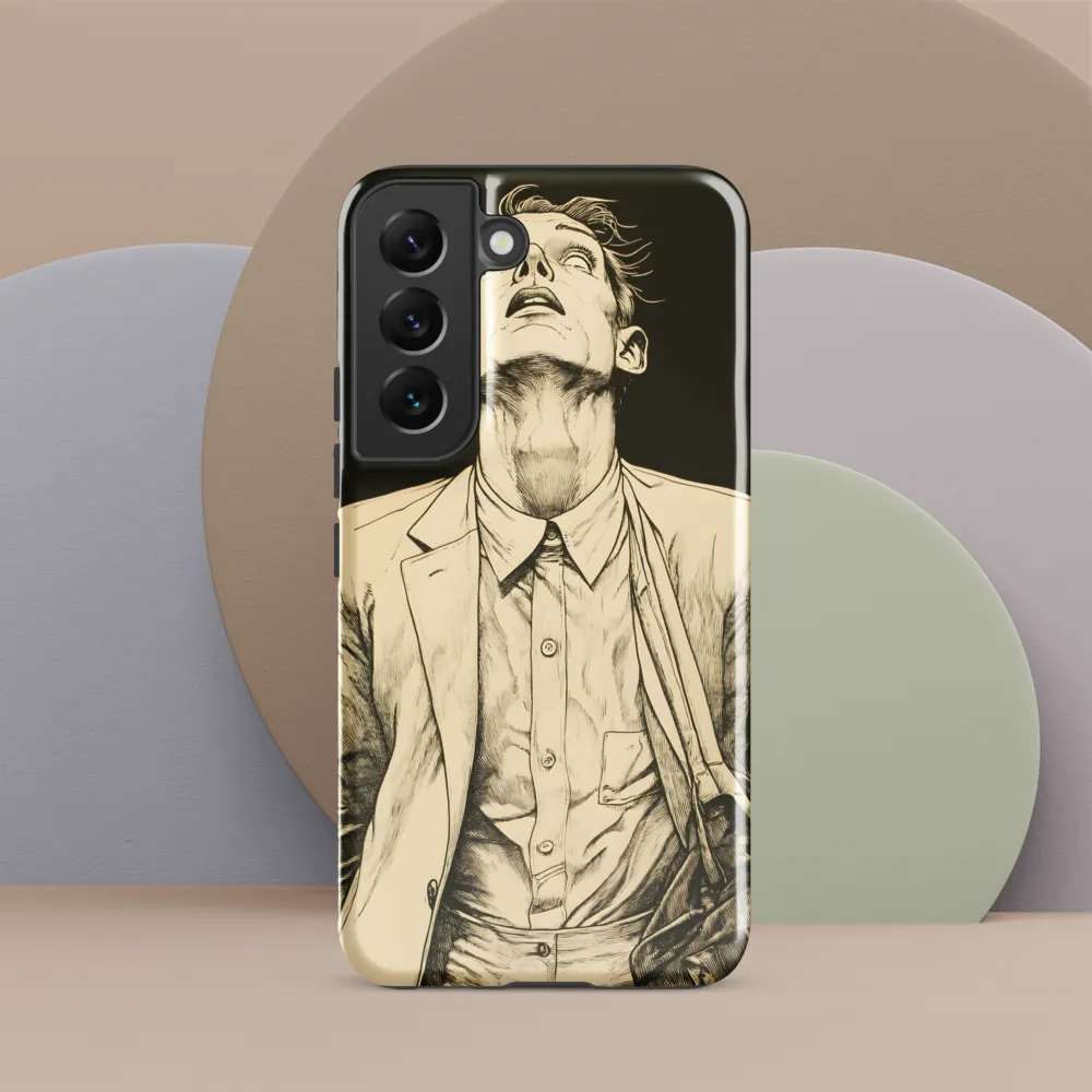 Desperate Gaze | Phone Case |  S22 | Tough Case | Glossy