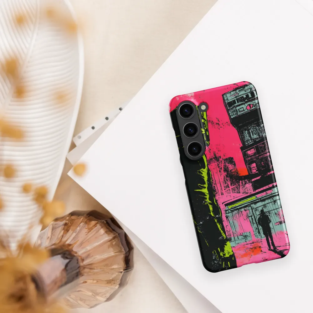 Urban Echoes of Mystery | Phone Case |  S23 | Snap Case | Matte