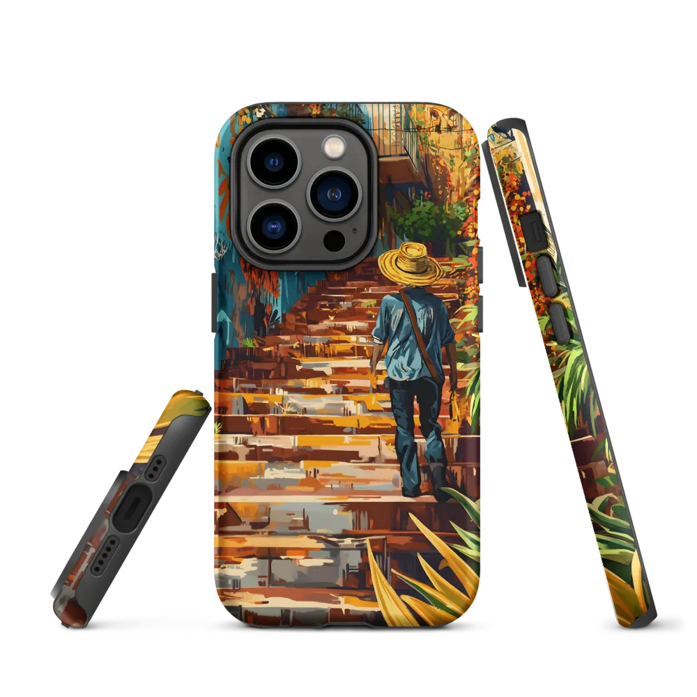 Steps to Adventure | Phone Case |  14 Pro | Tough Case | Matte