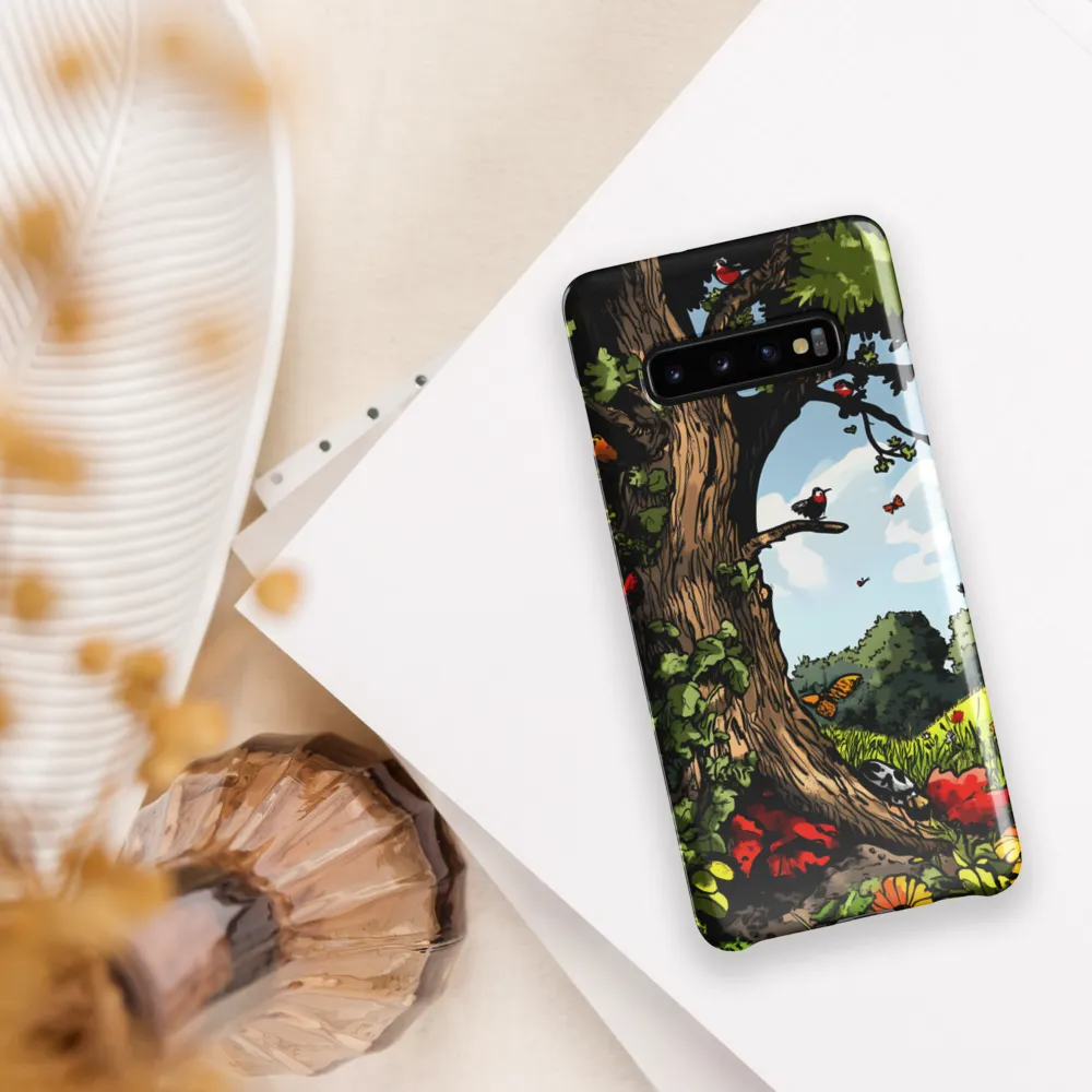 Harmony in Nature: The Invincible Tree | Phone Case |  S10 Plus | Snap Case | Glossy