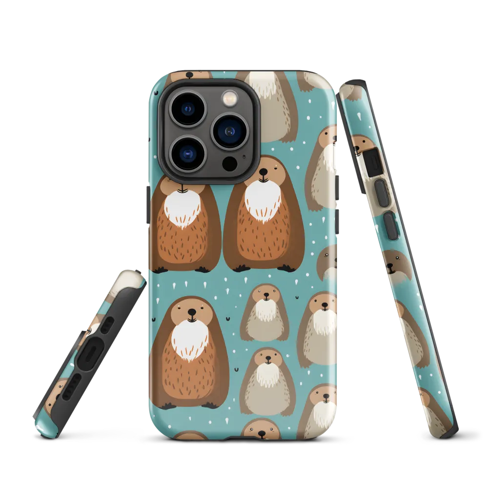 Whimsical Otter Pattern