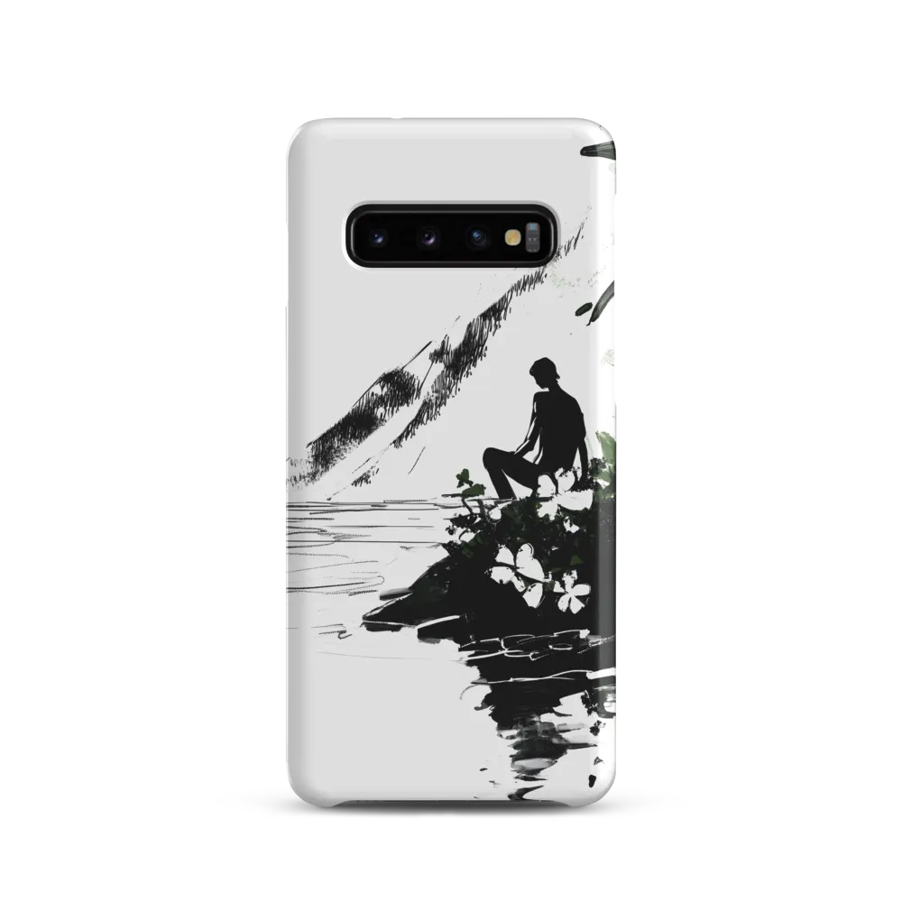 Contemplation by the Water | Phone Case |  S10 | Snap Case | Matte