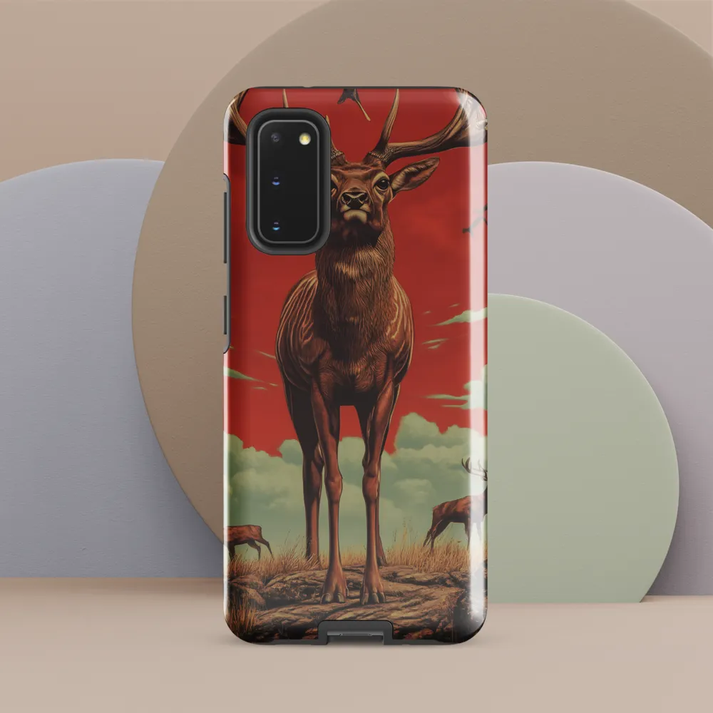 Majesty in Red: The Stalwart Stag