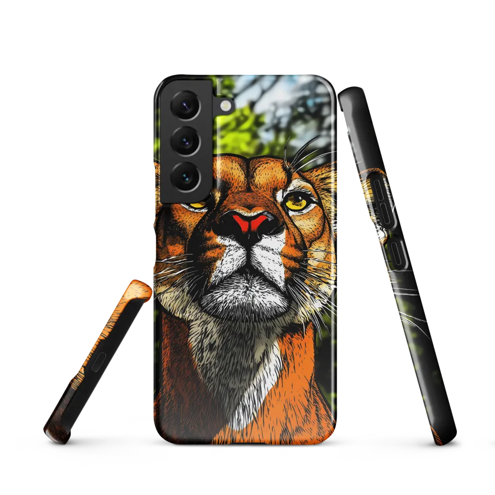 Regal Gaze: The Lioness in Focus