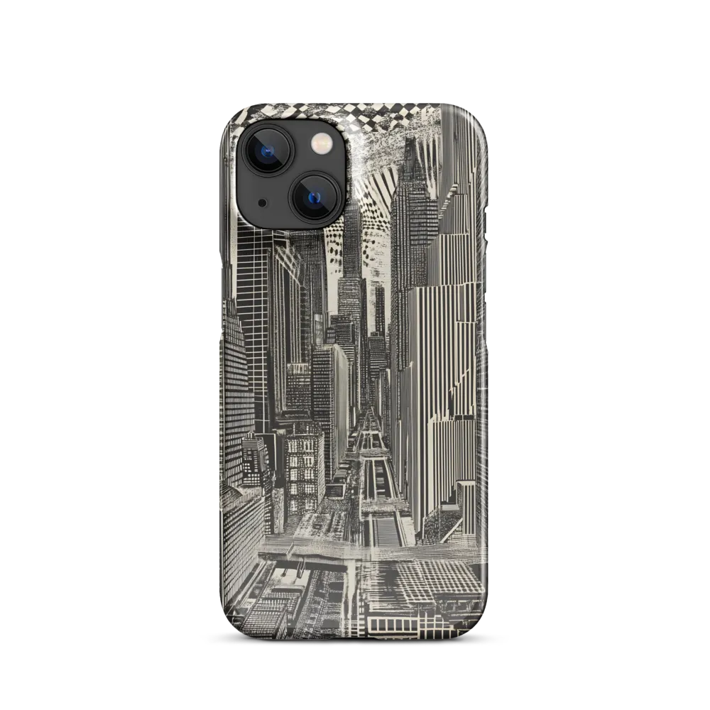 Urban Dreams: A Surreal Cityscape | Phone Case |  14 | Snap Case | Glossy