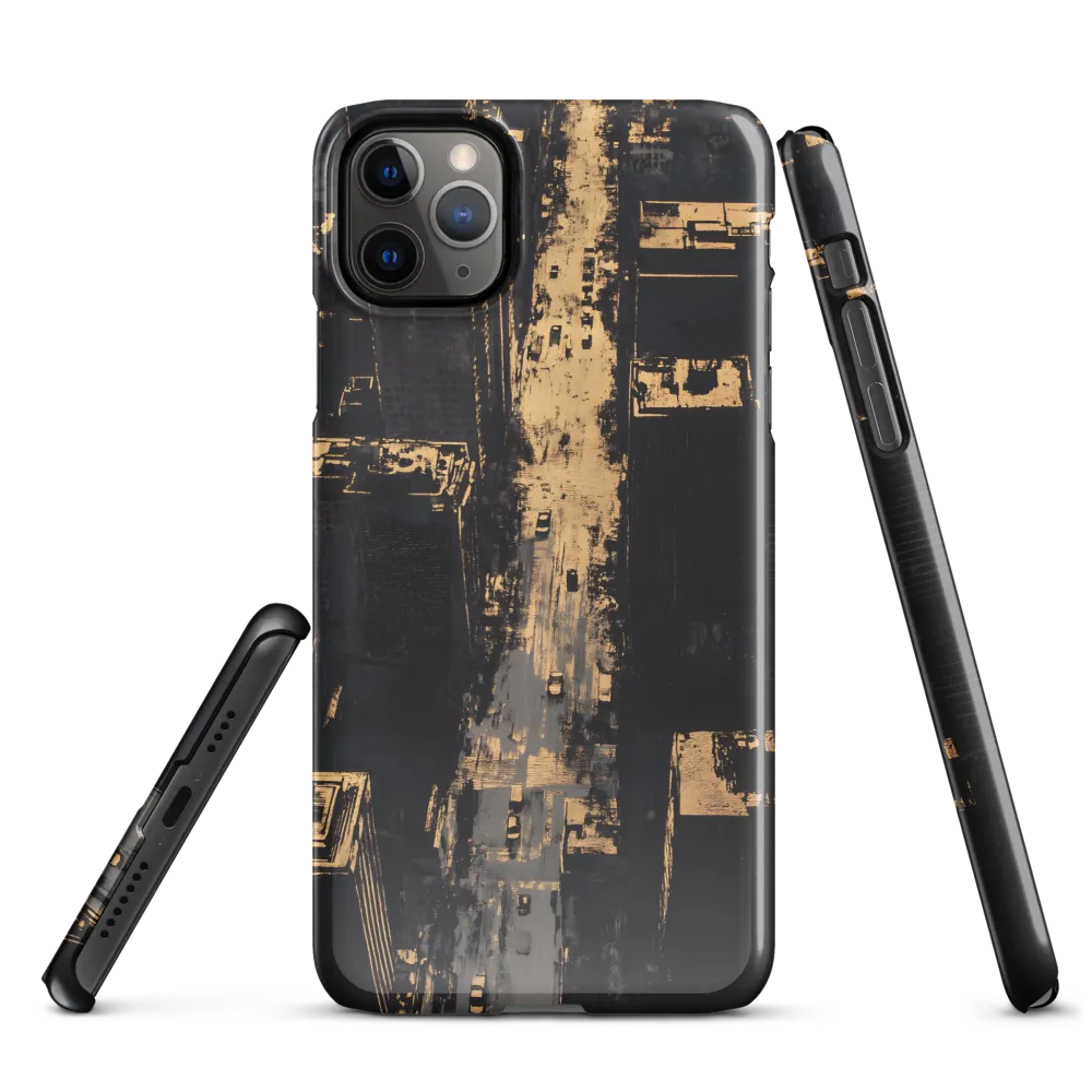 Golden Echoes of the Urban Landscape | Phone Case |  11 Pro Max | Snap Case | Glossy