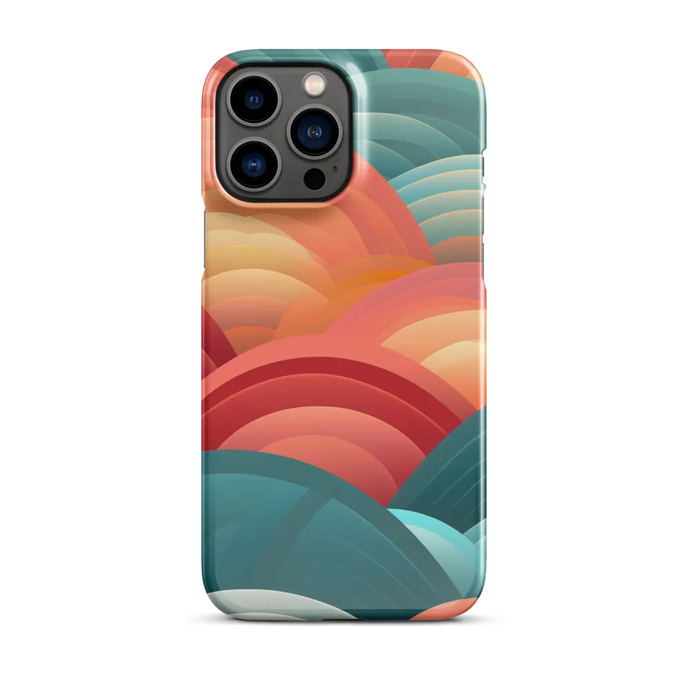 Rhythms of the Waves | Phone Case |  13 Pro Max | Snap Case | Glossy