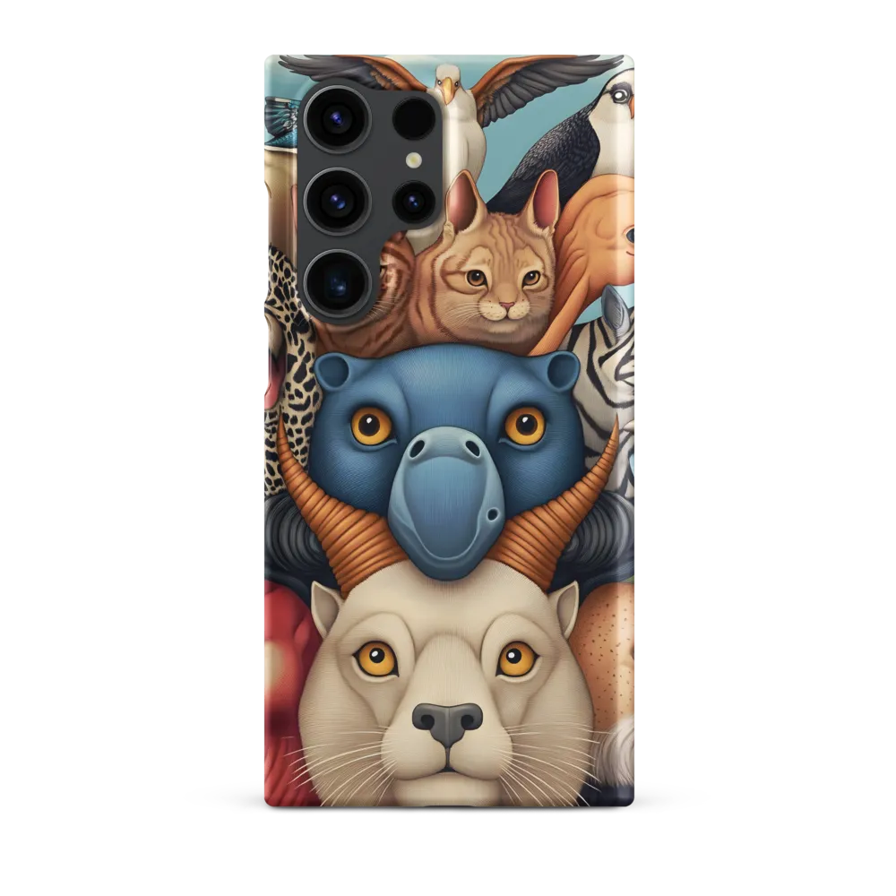 Harmonious Echoes of Wildlife | Phone Case |  S23 Ultra | Snap Case | Matte