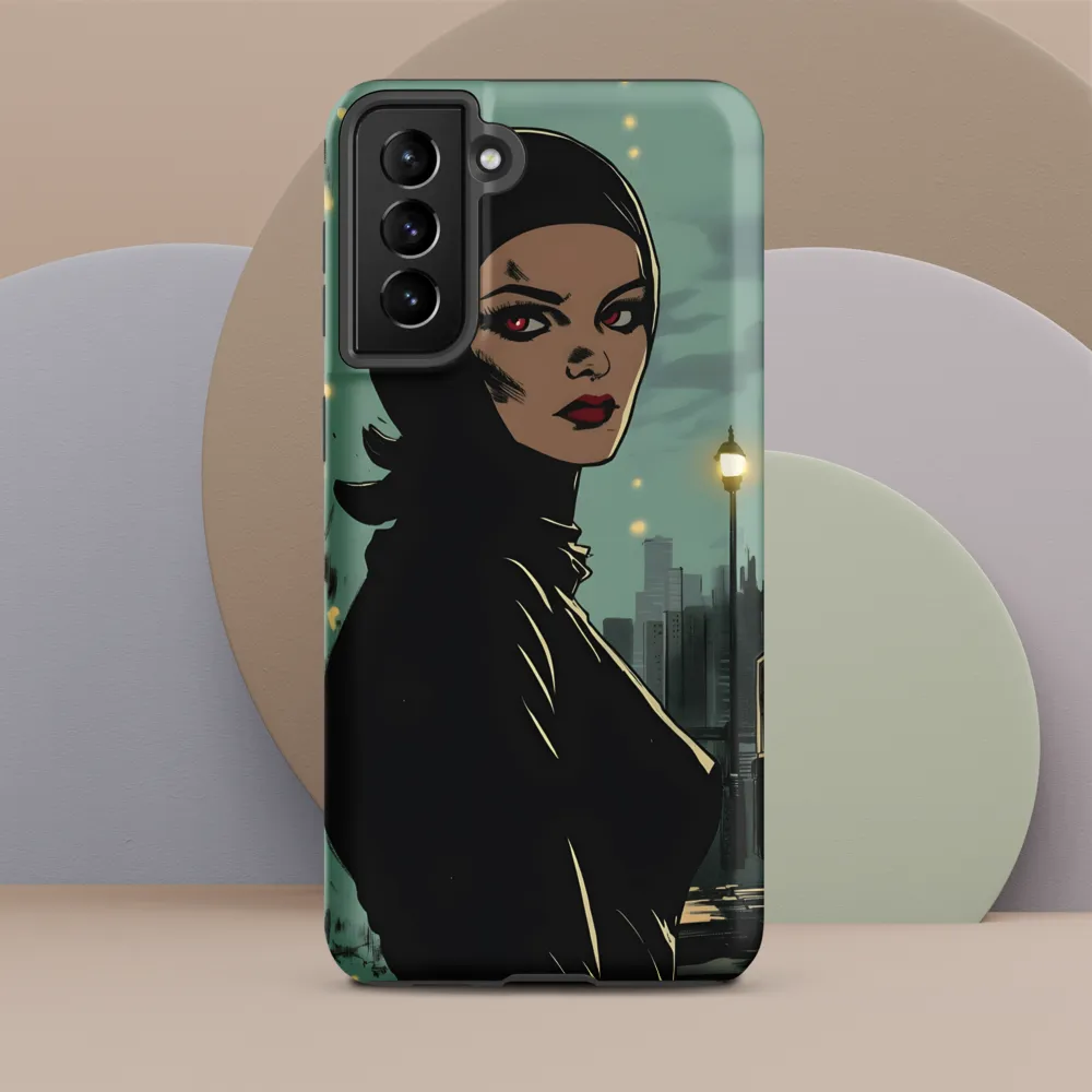 Shadows of Intrigue | Phone Case |  S21 Plus | Tough Case | Matte