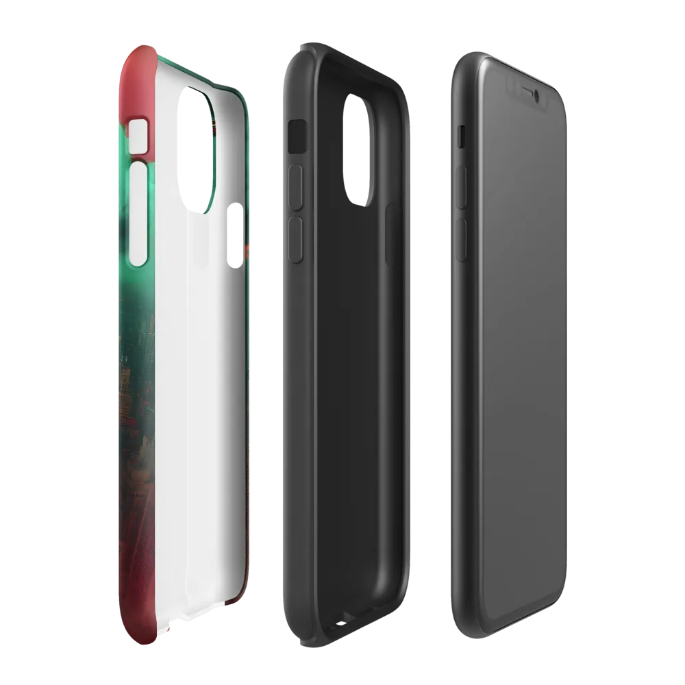 Architectural Dreams: A Surreal Cityscape | Phone Case |  11 | Tough Case | Matte