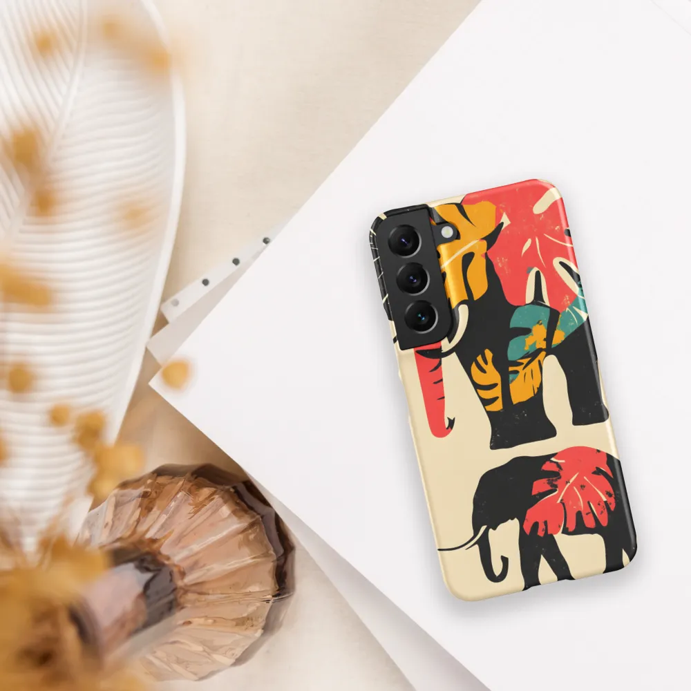 Tropical Elegance: The Elephant's Dance