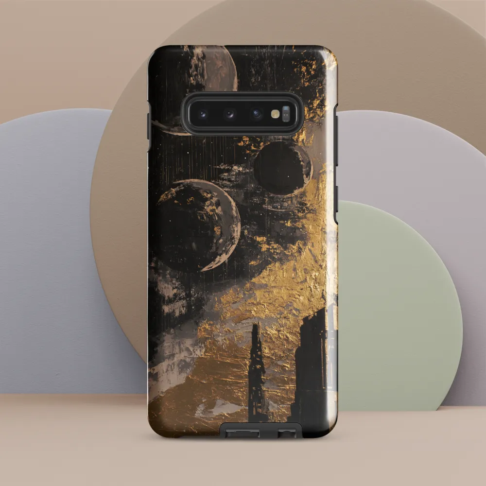 Celestial Cityscape | Phone Case |  S10 Plus | Tough Case | Glossy