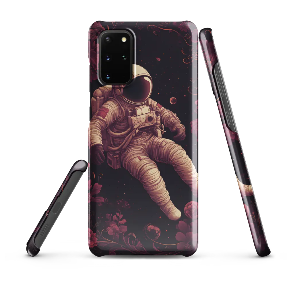 Cosmic Bloom: An Astronaut's Journey