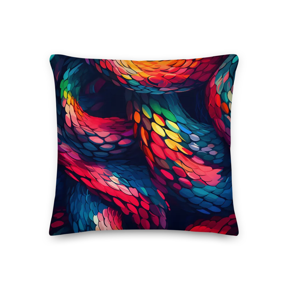 Serpentine Harmony | Pillow | 18″×18″